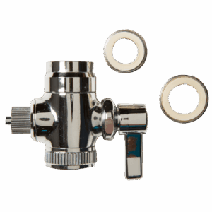1/4" Lever Diverter with Adapter Kit